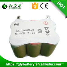 Ni-CD 7.2V 1300mAh SC Akku-Packs